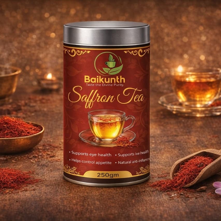 Kesariya Shahi Saffron Golden Chai