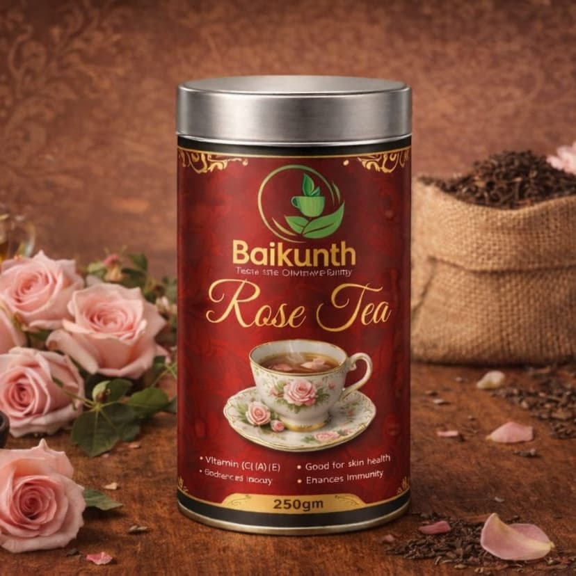 Rose Chai (Damascus Rose Petals & Golden Tips)